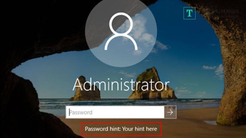 Password hint có nghĩa là gì?